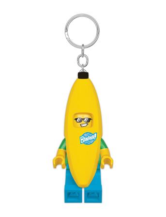 Lego Iconic, Banana Guy Key Chain W/Led Light, H LEGO Yellow
