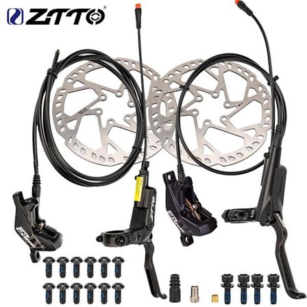 ZTTO MTB-cykel 160 mm 180 mm 203 mm bromsrotor med 6-bultar Rotor 2,3 m tjocklek Hydrauliska bromsrotorer Mountainbikedelar