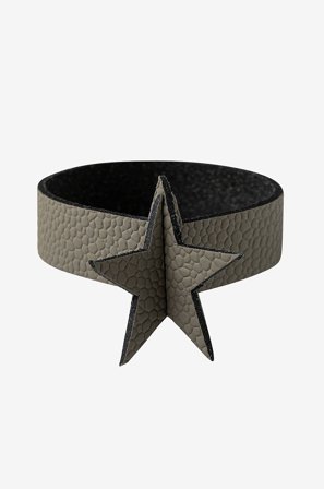 MiLLE W NORDISK DESIGN - Servettring stjärna 4-pack - Grå - Servettringar - Från Homeroom