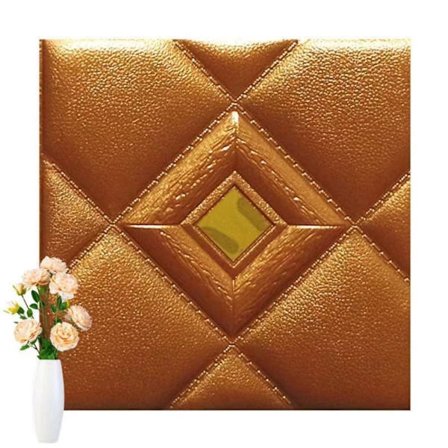 2 STK selvklebende veggklistremerke 3D tapet KAFFEDESIGN A