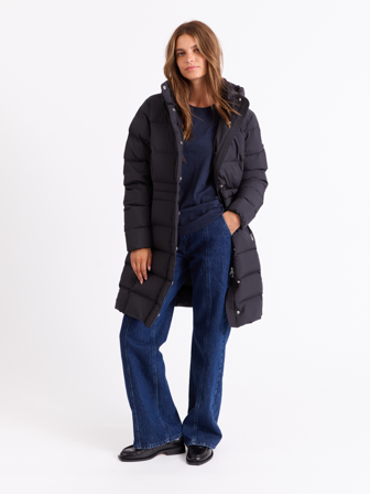 Jean Paul - Didra dunkåpe - Dame - Svart - Jakker & Kåper - S