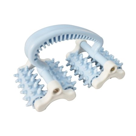 Fascia Blaster Massasjeruller for Muskler, Fascia Rulle for Ben, Rullestav for Muskler Blodstrømsforsterker Fascia Blå