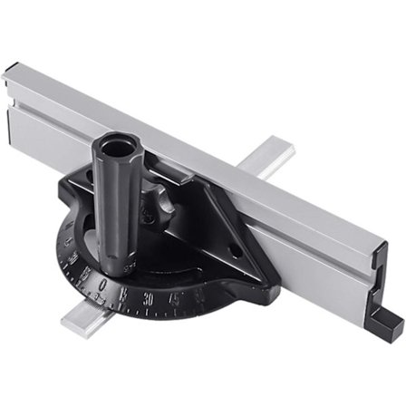 Gjæringsmåler gjerdesystem, presis gjæringsmåler med aluminiumsgjæringsgjerde, med vinkelplatelinjal for bordsag, båndsag, fresbord, høvel