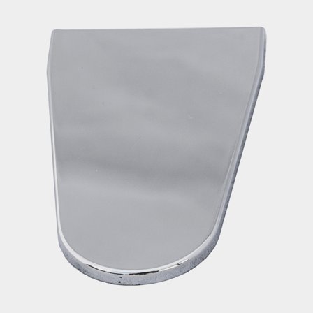 Hinge cover cap Roca, 66 x 41 mm, acid-resistant stainless steel (AISI 316)