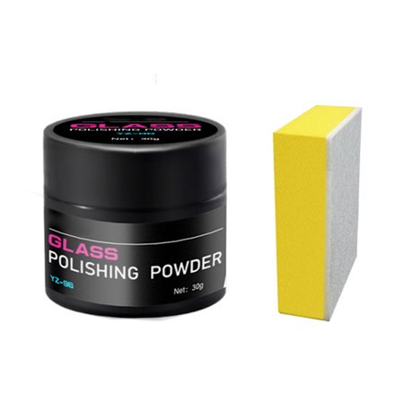 30g Glasspoleringsmiddel Fjerner Gjenstridige Vannmerker og Fett Sikkert