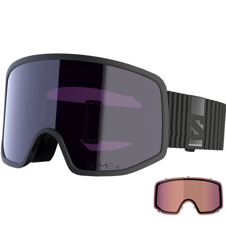 Salomon - Masques Masques Sentry Pro S Sigma +1 Lens - Black