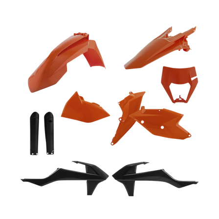 Kit de plástico completo Acerbis - KTM 350 EXC-F 2017-2019