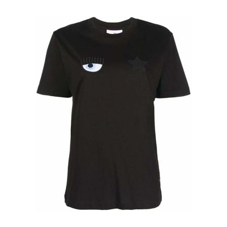 Chiara Ferragni Collection, 610 EYE Star Embro Zwart, Dames, Maat:S