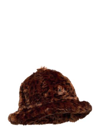 Kg Faux Fur Casual Brown Kangol