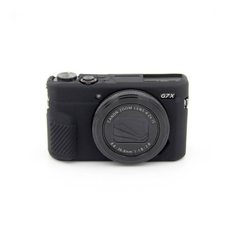 Canon PowerShot G7X MarkII blød silikone beskyttende etui - Sort