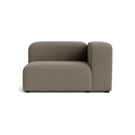 Milo XL hjørnemodul, højrevendt - Nordic Grå - 100x130x72 - Sofa
