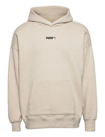 Classics Over D Hoodie Fl Beige PUMA