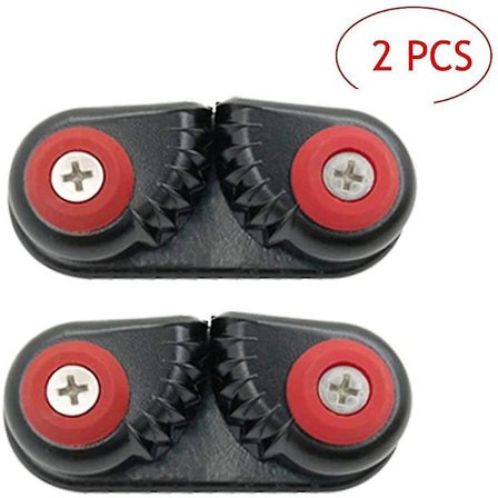 2 stk Kajak Cam Cleat Båd Kano Sejlbåd Jolle Aluminium Cam Cleats Hurtig Indgang Kajak Cleats
