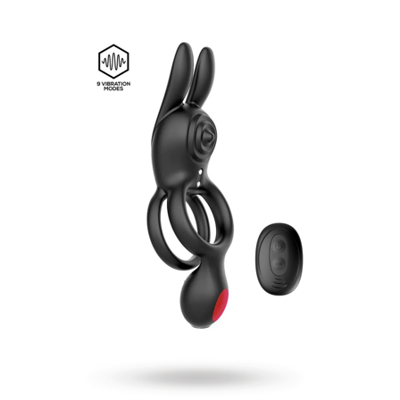 Konny Vibrating Rabbit Double Cockring