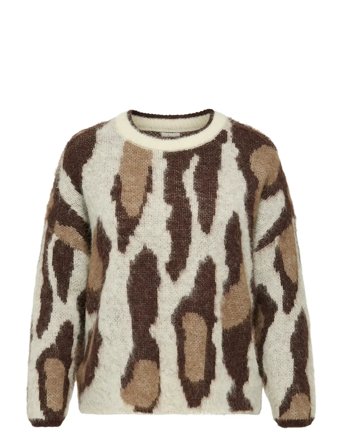 ONLY Carmakoma | Caredelie Life Ls Jq O-Neck Knt | 42-44