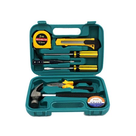 Verktøysett for hjemmet - Nødverktøykasse for husholdningsreparasjoner med essensielle verktøy