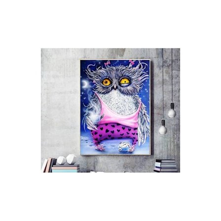 5D diamantmaleri DIY fuldt diamant korssting klistermærke påfugl