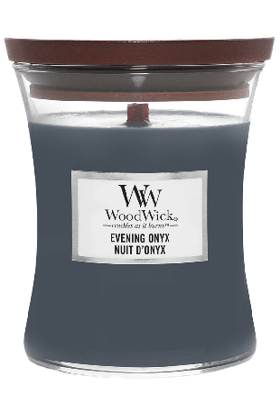 WoodWick Hourglass Medium Evening Onyx Ljus & ljusstakar Blå 275 g