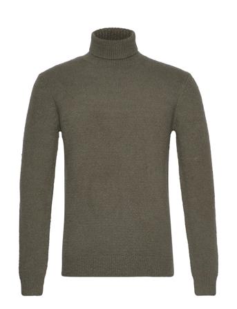 Ramos Rollneck Knit Knitwear Turtlenecks Grønn Mos Mosh Gallery