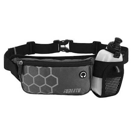 Running Belt with Water Bottle, Waterproof Waist Bag, Running Belt, Sports Belt