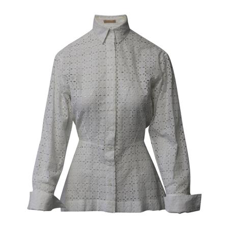 Alaïa Shirts Hvid, Dame Skjorter