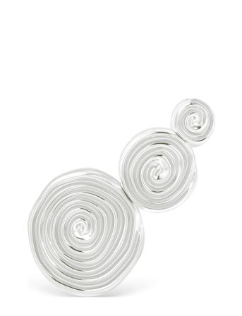 Coil Triple Earstud Silver ID Fine Jewelry