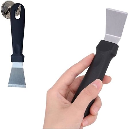 Köksredskap, isskrapa, svart, frysskrap, rengöring S