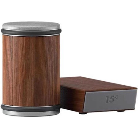 ING Rullaava veitsenteroitin, veitsenteroitin, timanttilaikka, veitsenteroitusjärjestelmä keittiöveitsille, teroituskulmat 15° ja 20°, puun väri