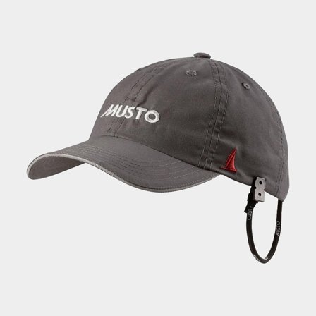 Casquette de voile Musto Essential Fast Dry Crew Cap, Charcoal, One-Size