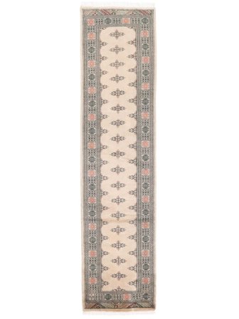 Pakistan Bokhara 3Ply Rug Oriental Runner Beige/Brown (Wool, Pakistan)