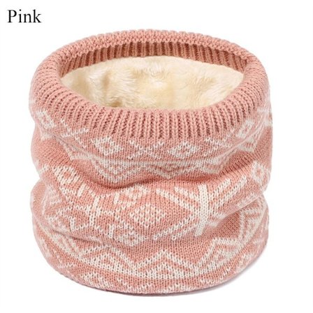 Strikket Neck Gaiter Neck Warmer ROSA