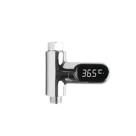 Bruse termometer LED Digital Display Baby Bade Vand Fahrenheit Celsius Termometer 361° Roterende Skærm til Hjem Badeværelse Køkken_qcx