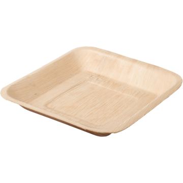 Tallerken Palmeblad 24x24cm