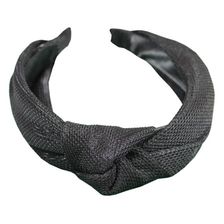 Complement Diadem med knut Hårband Dam Svart