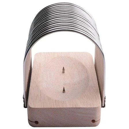 Hasselbackspotatis Skärare Potatisskärverktyg Fast Tomat Lök Skärare Anti-skär Hand Rostfritt Stål