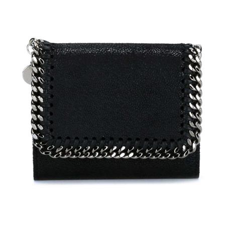 Stella McCartney Pung Sort, Dame Punge og Kortholder, Størrelse: ONE Size