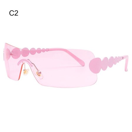 Solbriller for menn kvinner Y2K solbriller C2 C2
