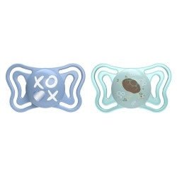 Chicco Physoforma Light Succhietto Silicone Azzurro 2 Pezzi 6-16