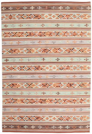 Wool Rug Kelim Anatolian Multicolor