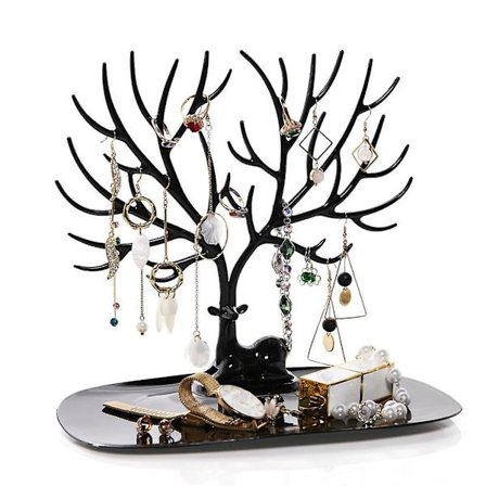 Halsband Hållare Armband Ställ Smycken Organizer Smycken Träd Dekorativ