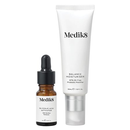 Medik8 Balance Moisturiser with Glycolic Acid Activator 50 + 5ml, Skincare, Ansigtspleje, Dagcreme