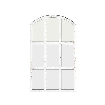 Kaareva Ikkunaruutu Peili Jäljitelmä Ikkunapeili Ristikko Seinäpeili Seinälle Asennettava Koristepeili Kotiin Kylpyhuoneeseen Maalaistaloon