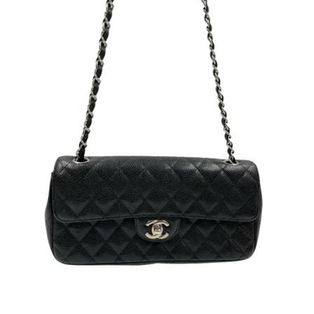 Chanel Vintage, Pre-owned Leather chanel-bags Zwart, Dames, Maat:ONE Size,leer