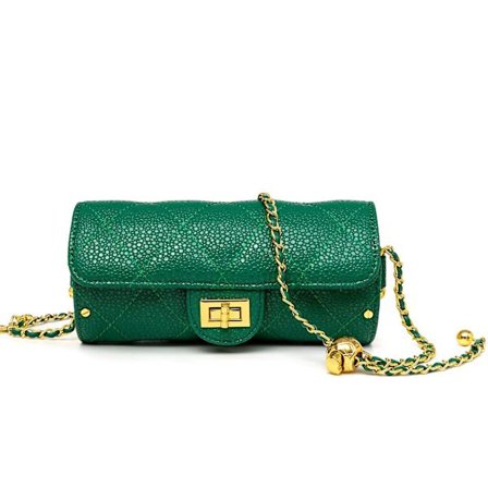 Caviar Taske Kvinder 2022 Ny Trendy Mode Lille Parfume All-match Kæde Firkantet Lås Rombe Taske