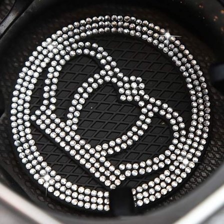 Bil Coaster Water Cup Slot WHITE