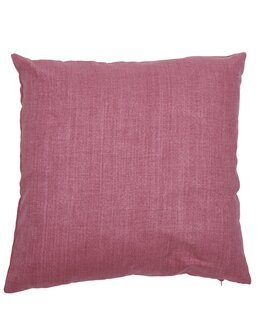 Tyynynpäällinen Malva yksivärinen Kirsikka