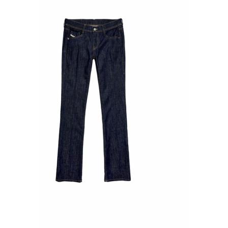 Diesel, Flared Jeans Blauw, Dames, Maat:W26 L32