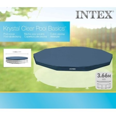 Intex Poolskydd 366 cm till Rund rörpool