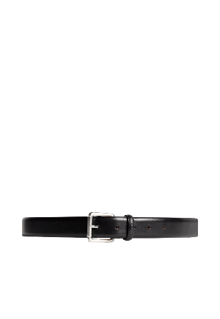 J.Lindeberg Bill Leather Belt Skärp Herr Svart 105