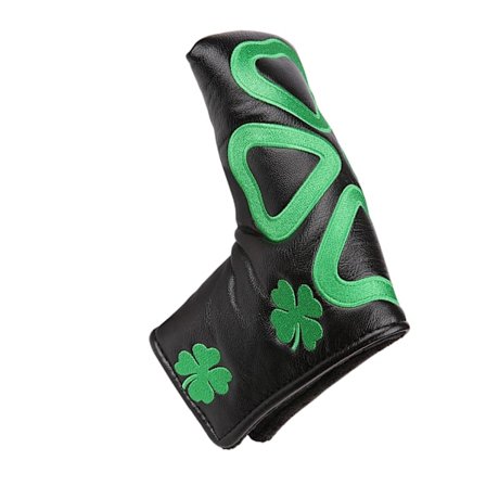 Hieno PU-nahkainen golfpallon putterin suojus magneetilla